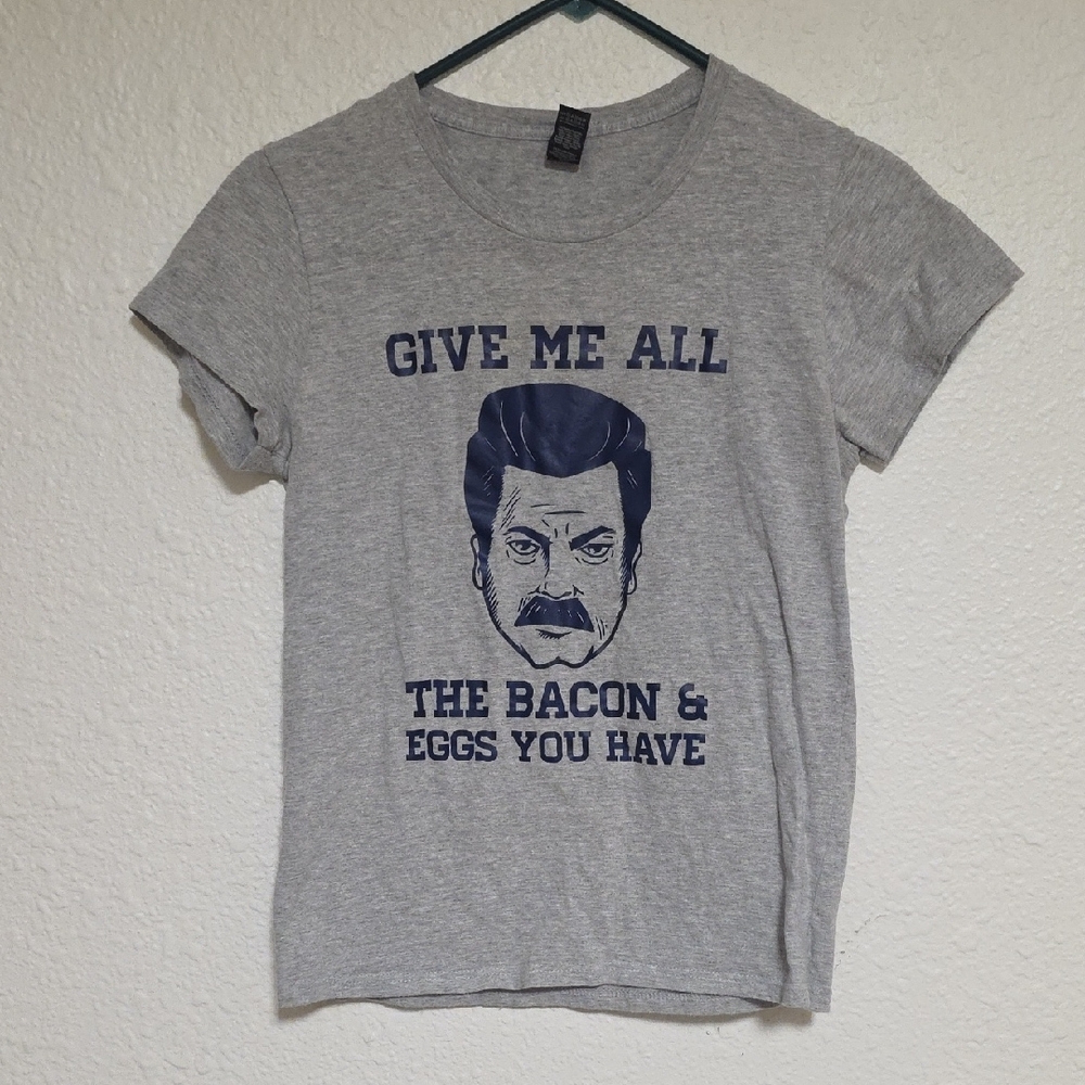 Gray Graphic T-Shirt